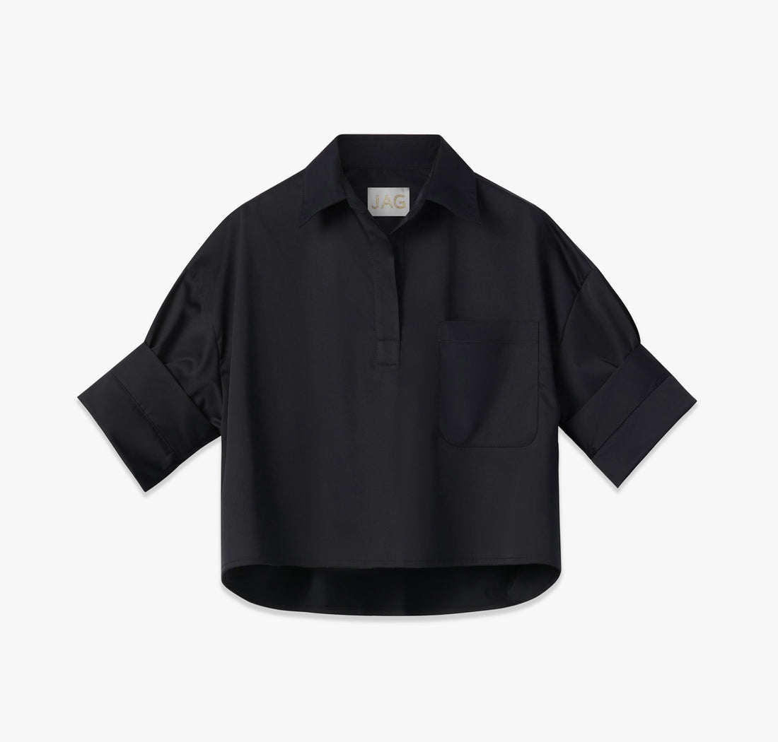 the ROSE top in black