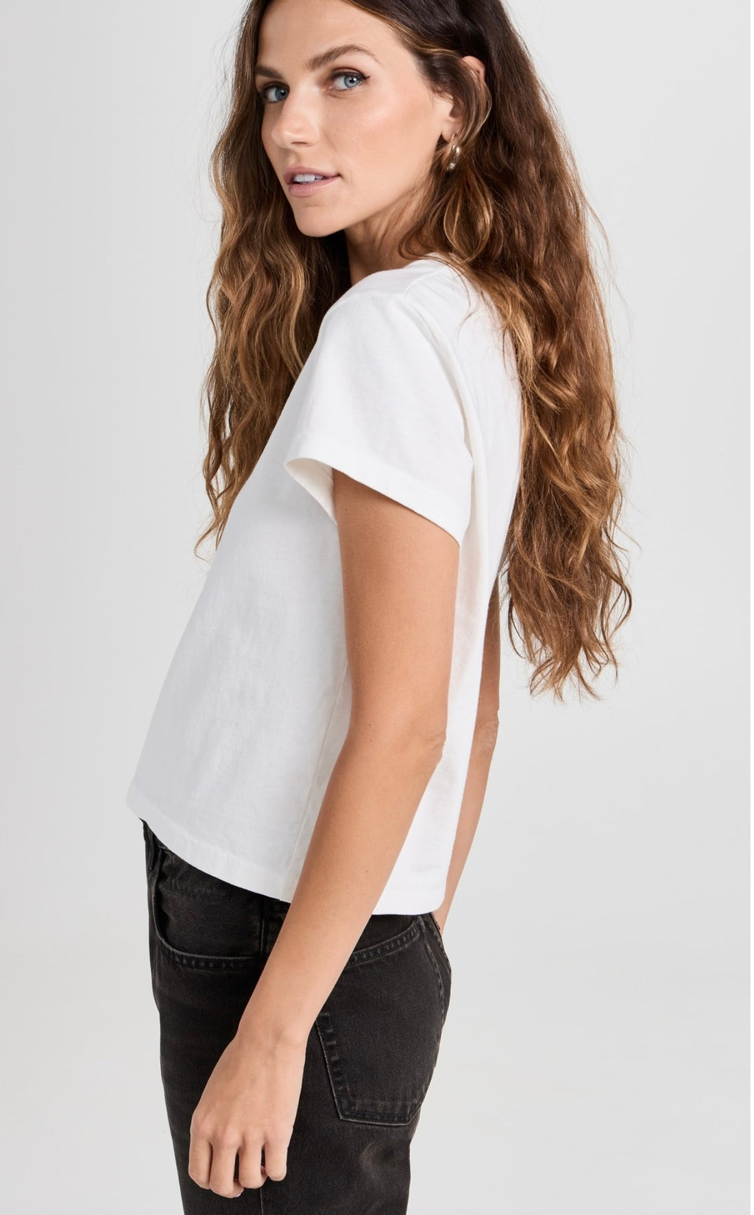 SLVRLAKE Natural Square Tee