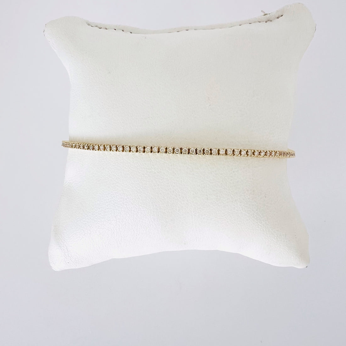 14k diamond tennis bracelet