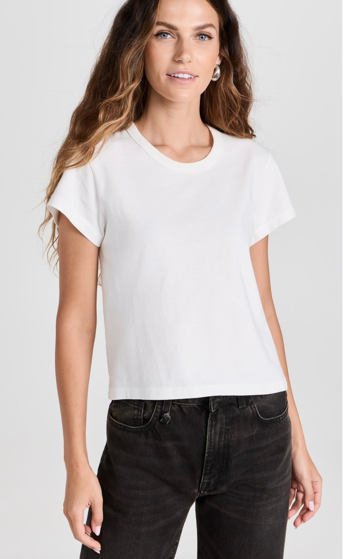 SLVRLAKE Natural Square Tee