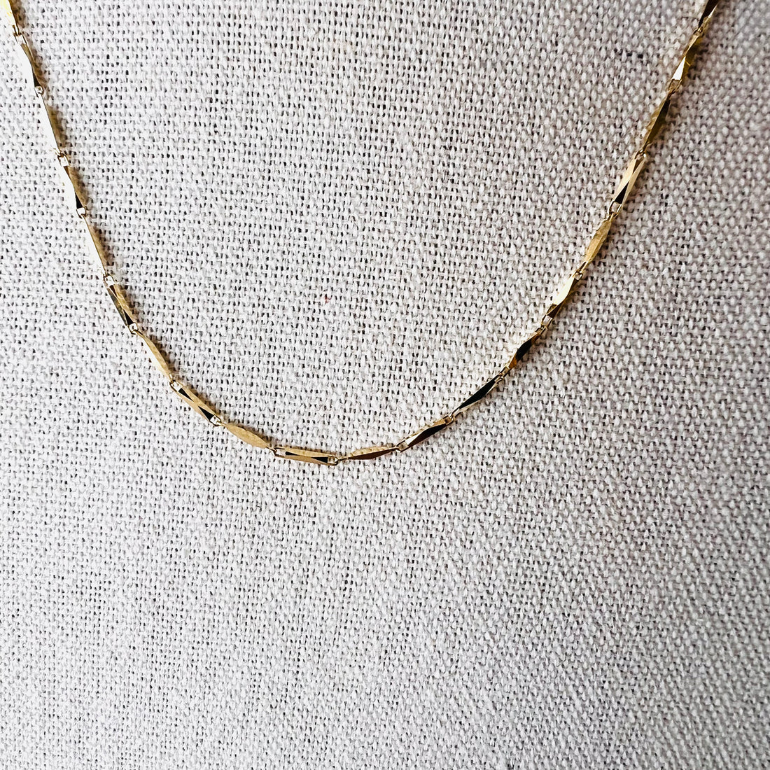 14k scalina chain necklace