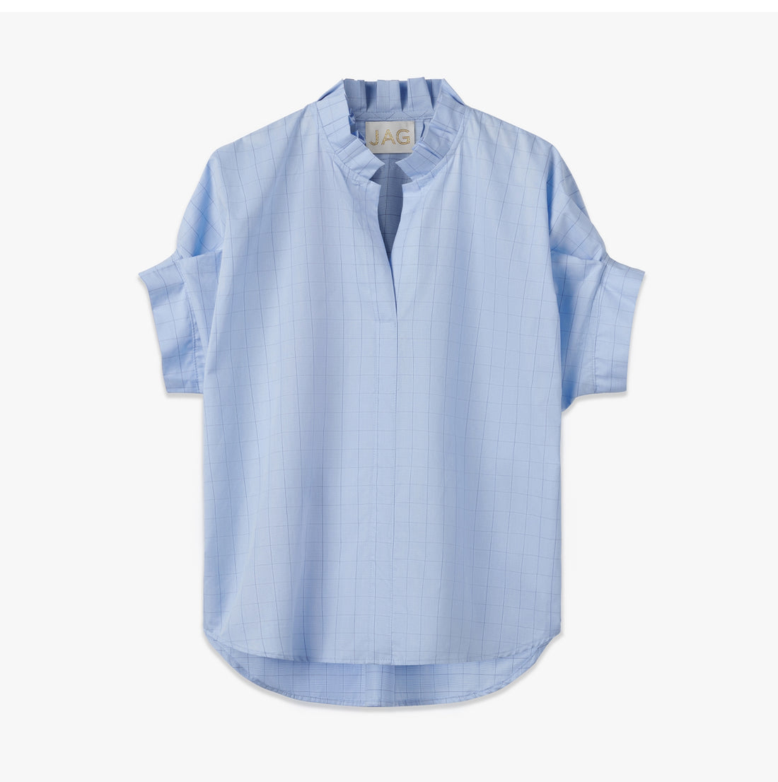 the RENEA in blue plaid