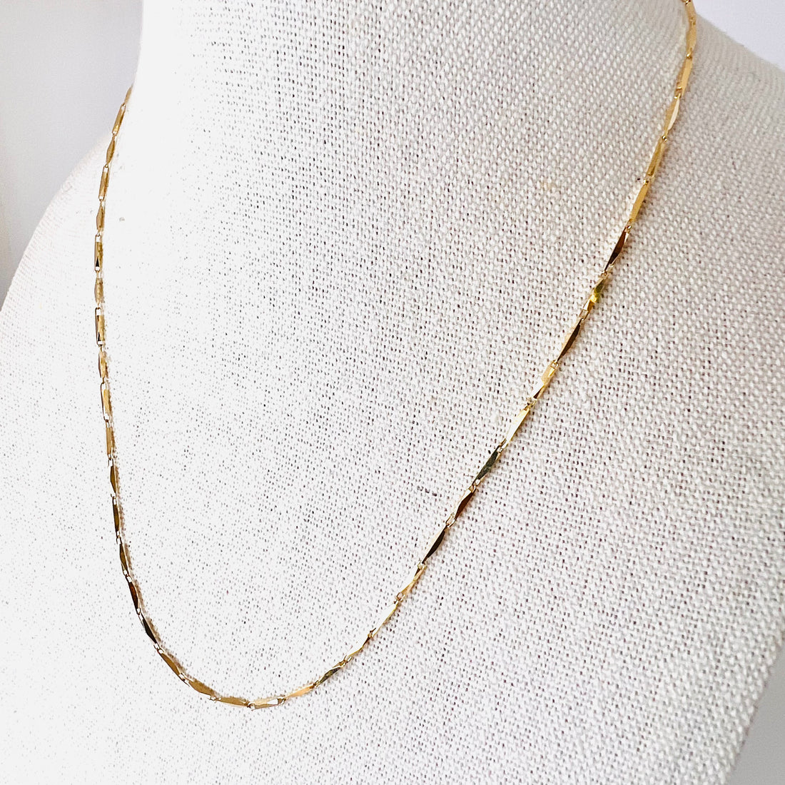 14k scalina chain necklace