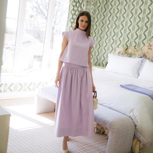 the BELLE pleated skirt