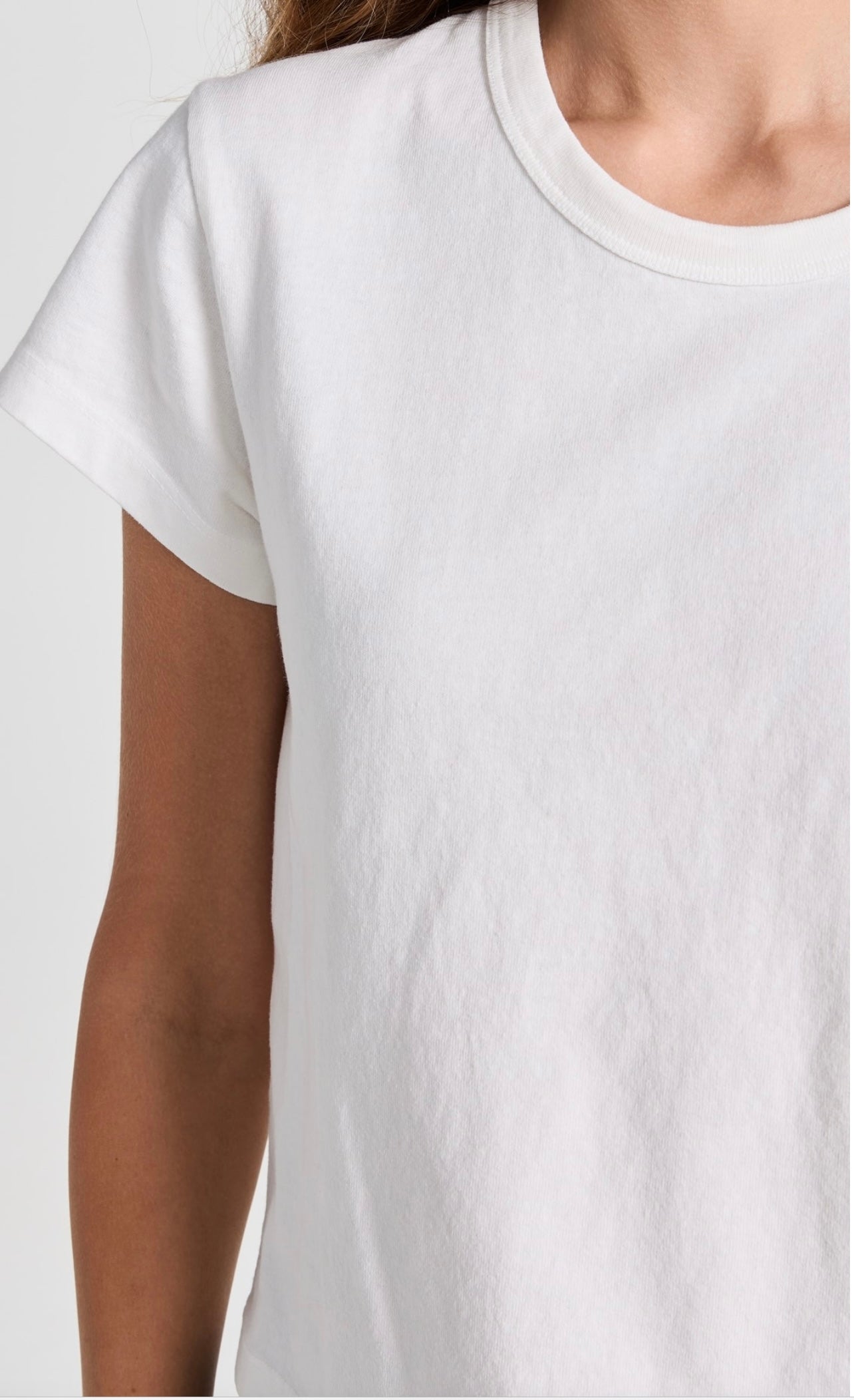 SLVRLAKE Natural Square Tee