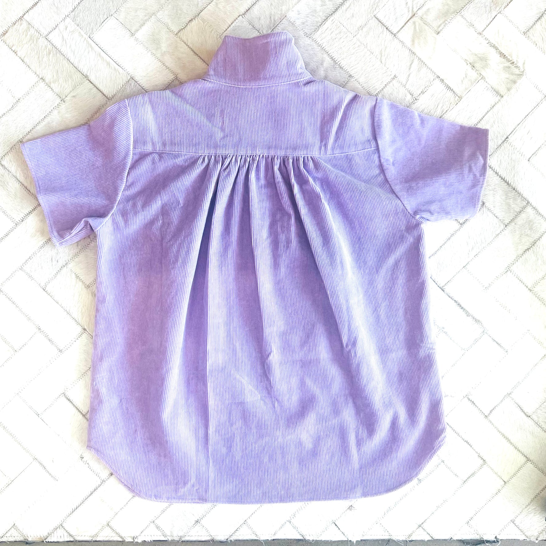 the ADDIE in violet cotton