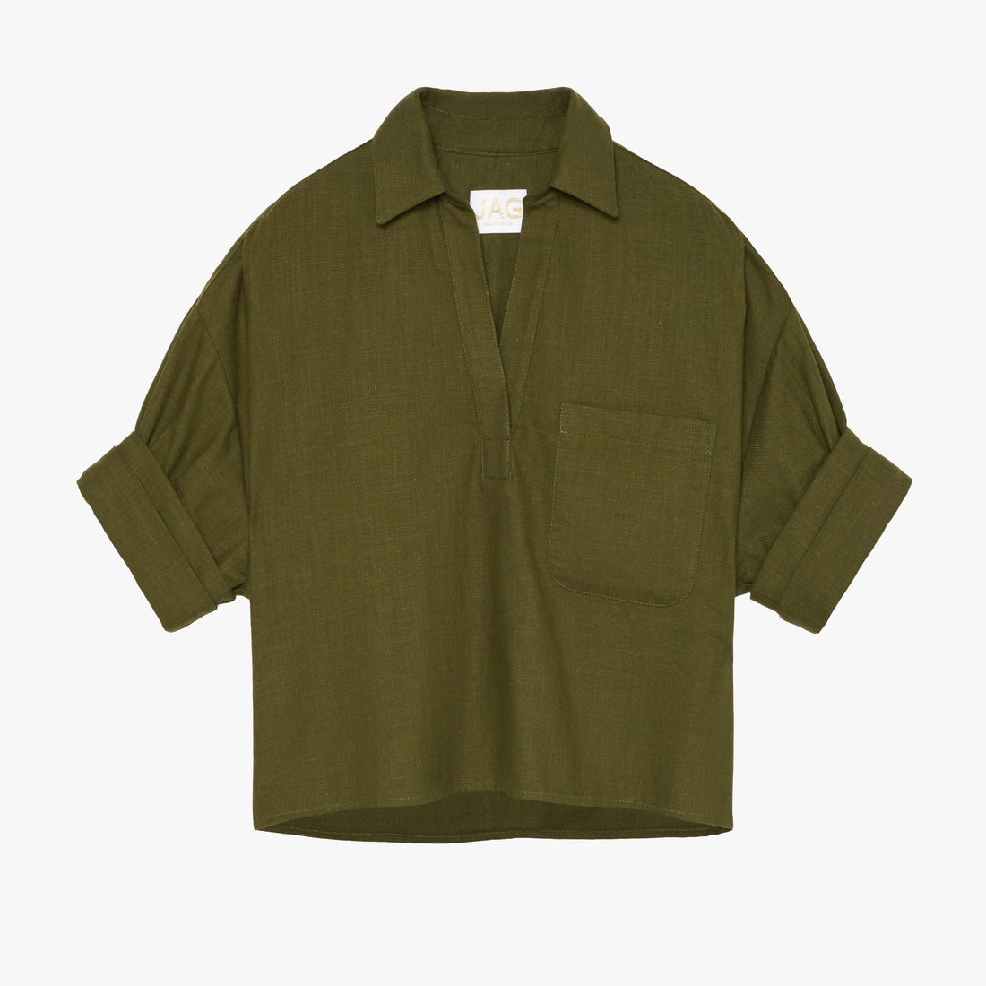 The ROSE Top in Olive