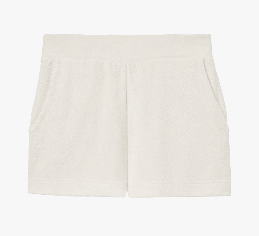 The BLAKELY Short in Snow French Terry