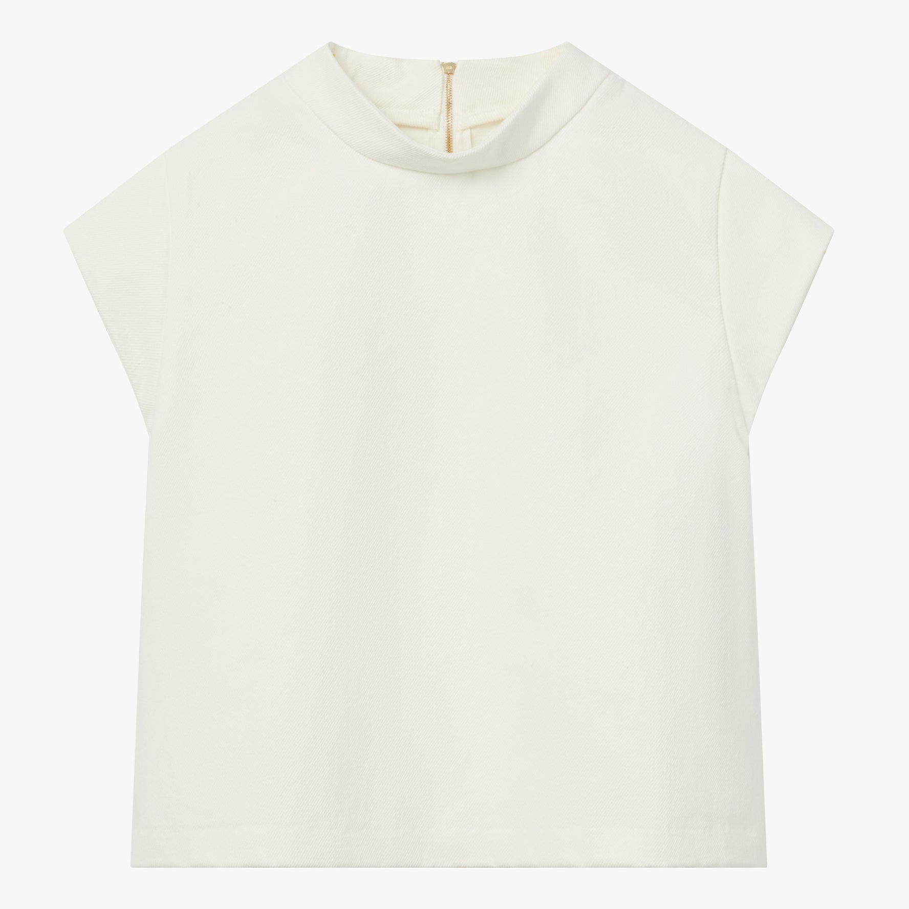 the AUDREY in white denim