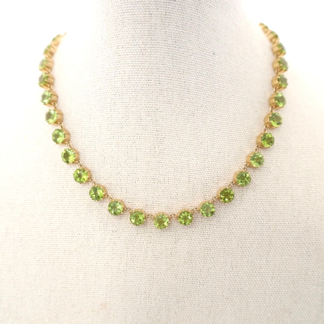 Beautiful Peridot necklace