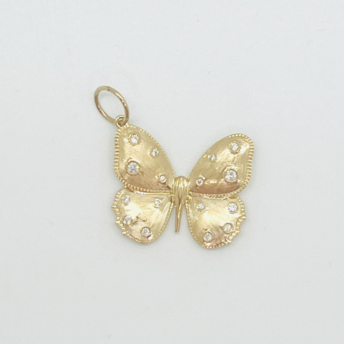 fly fly butterfly charm