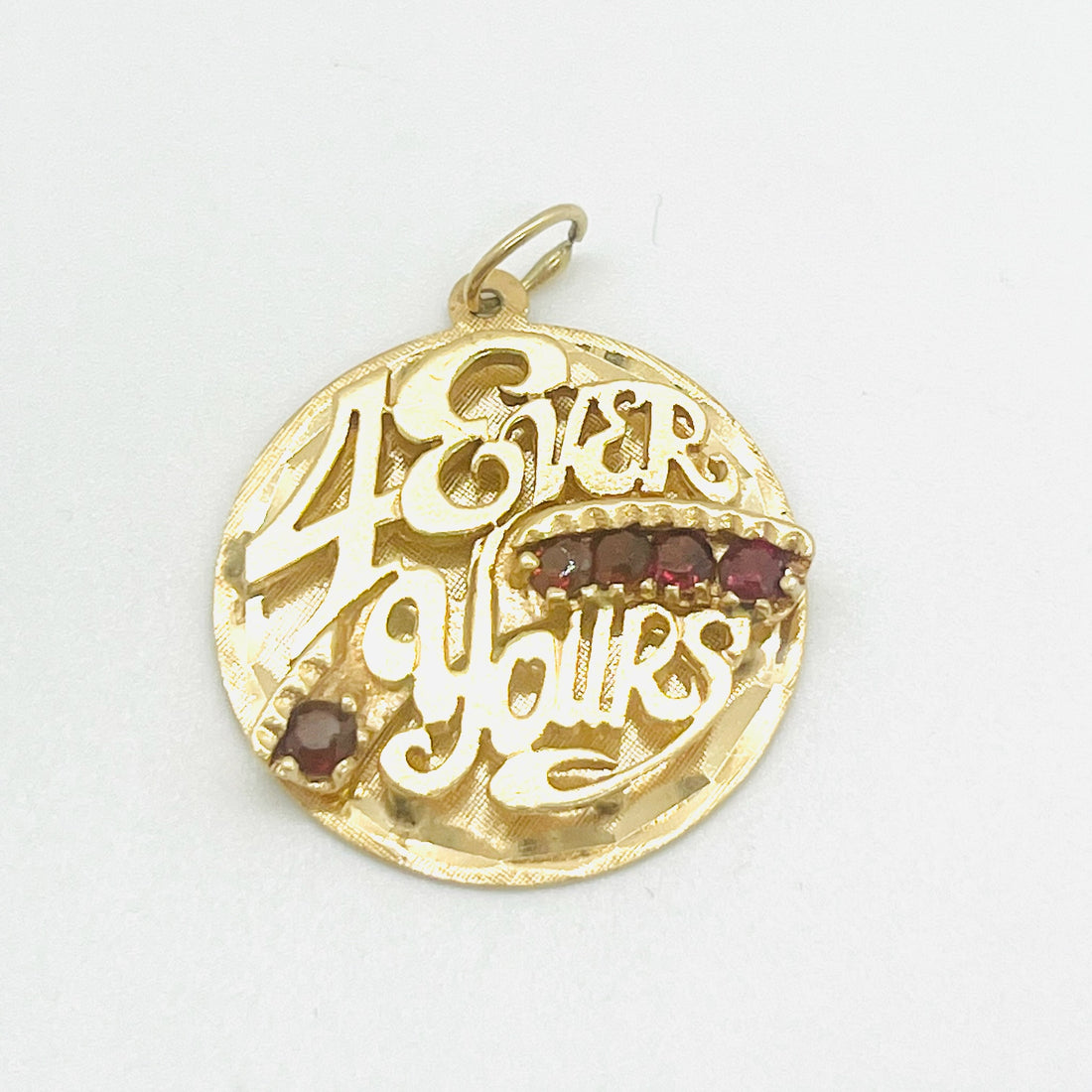 vintage 4-EVER yours charm
