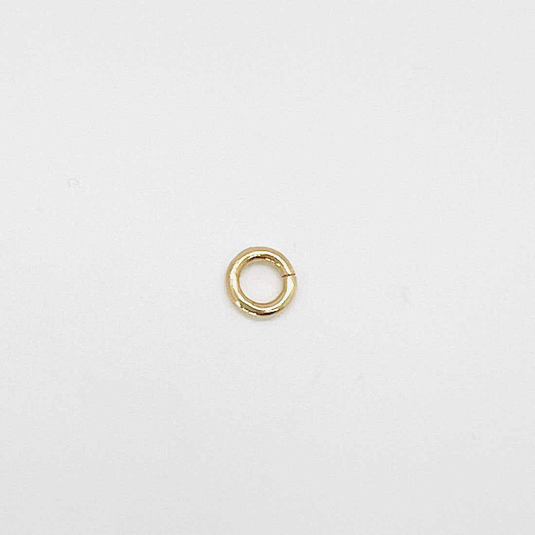 small 14k circular charm clasp