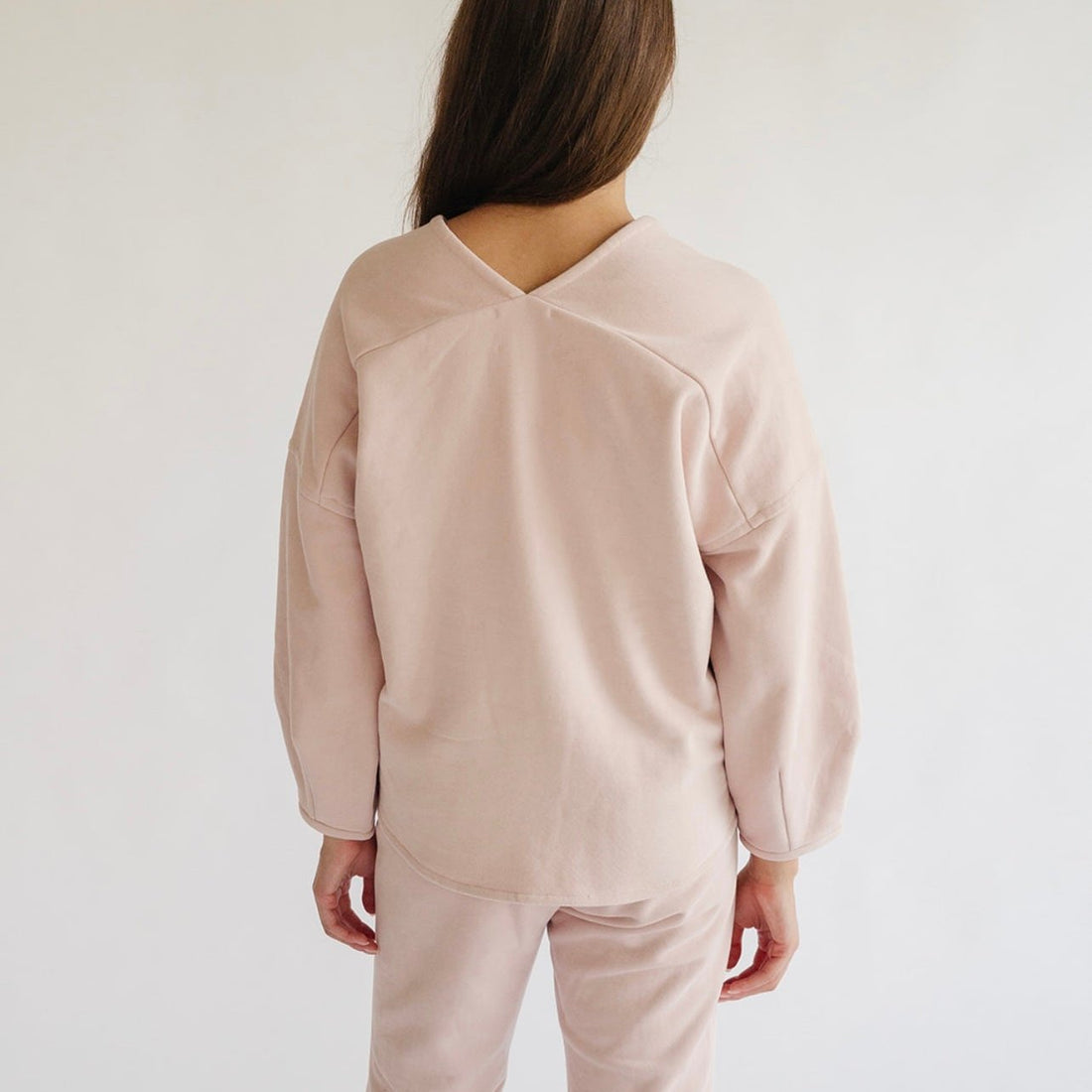 the HAYDEN in pink fleece