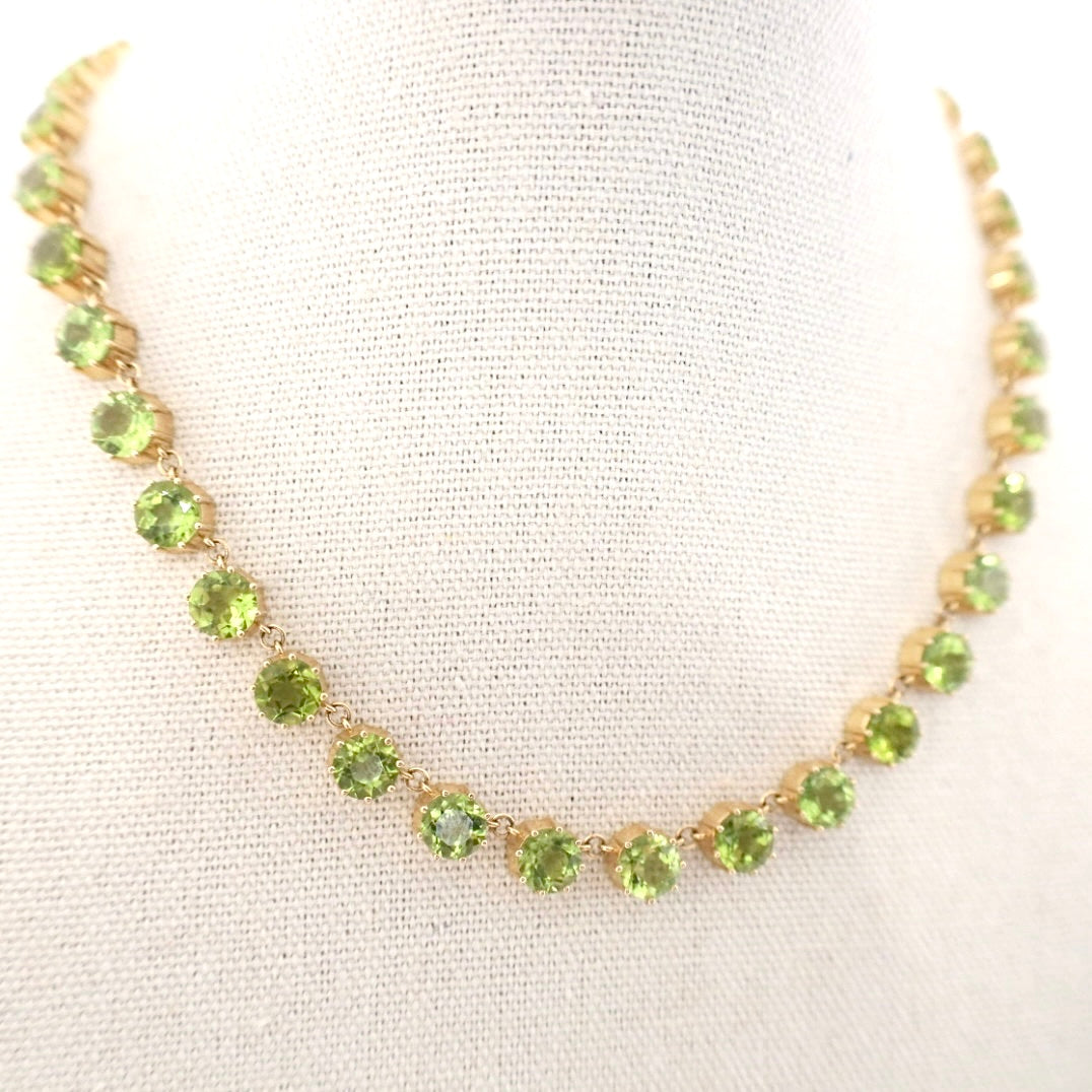 Beautiful Peridot necklace