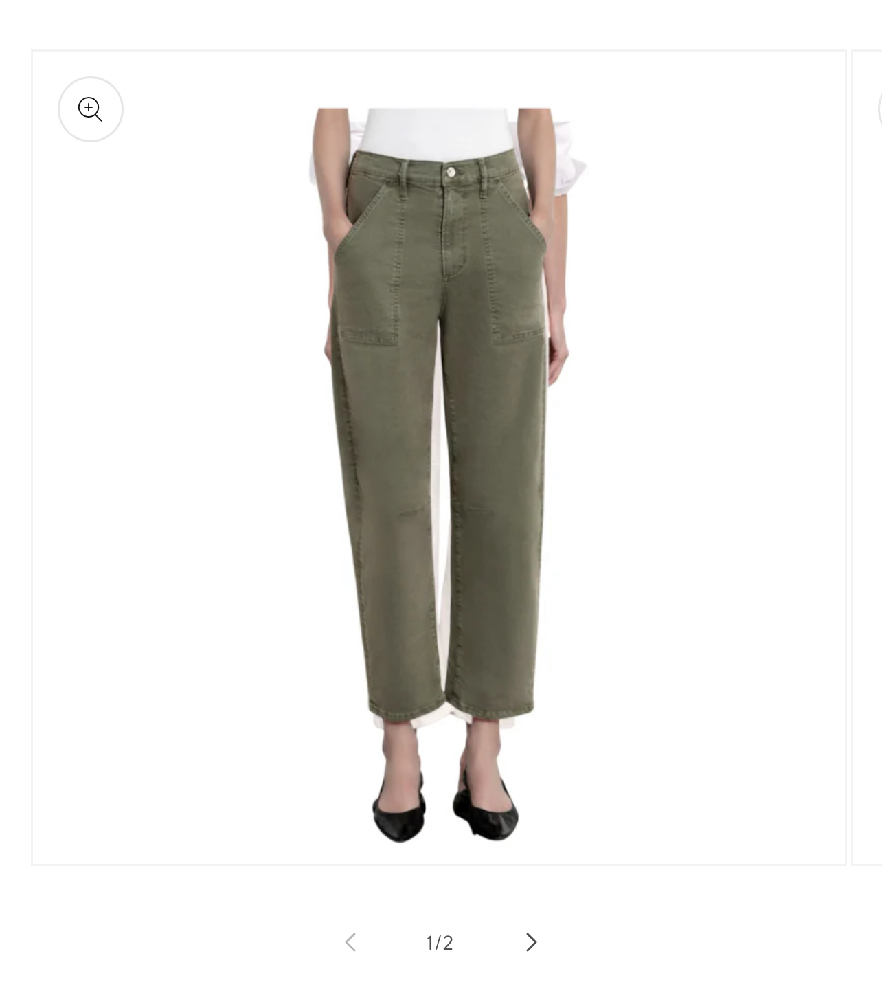 Betro Simone Anouilh Utility Pant in Army