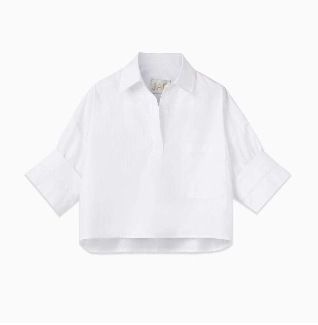 The ROSE Top in White Texture