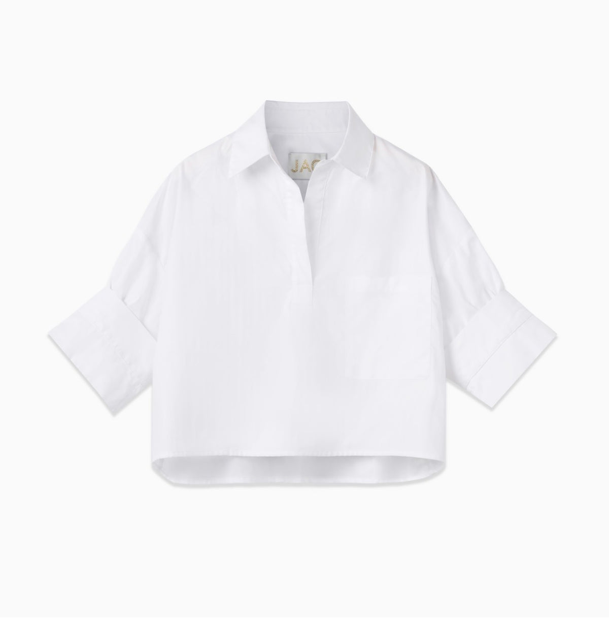 The ROSE Top in White Texture