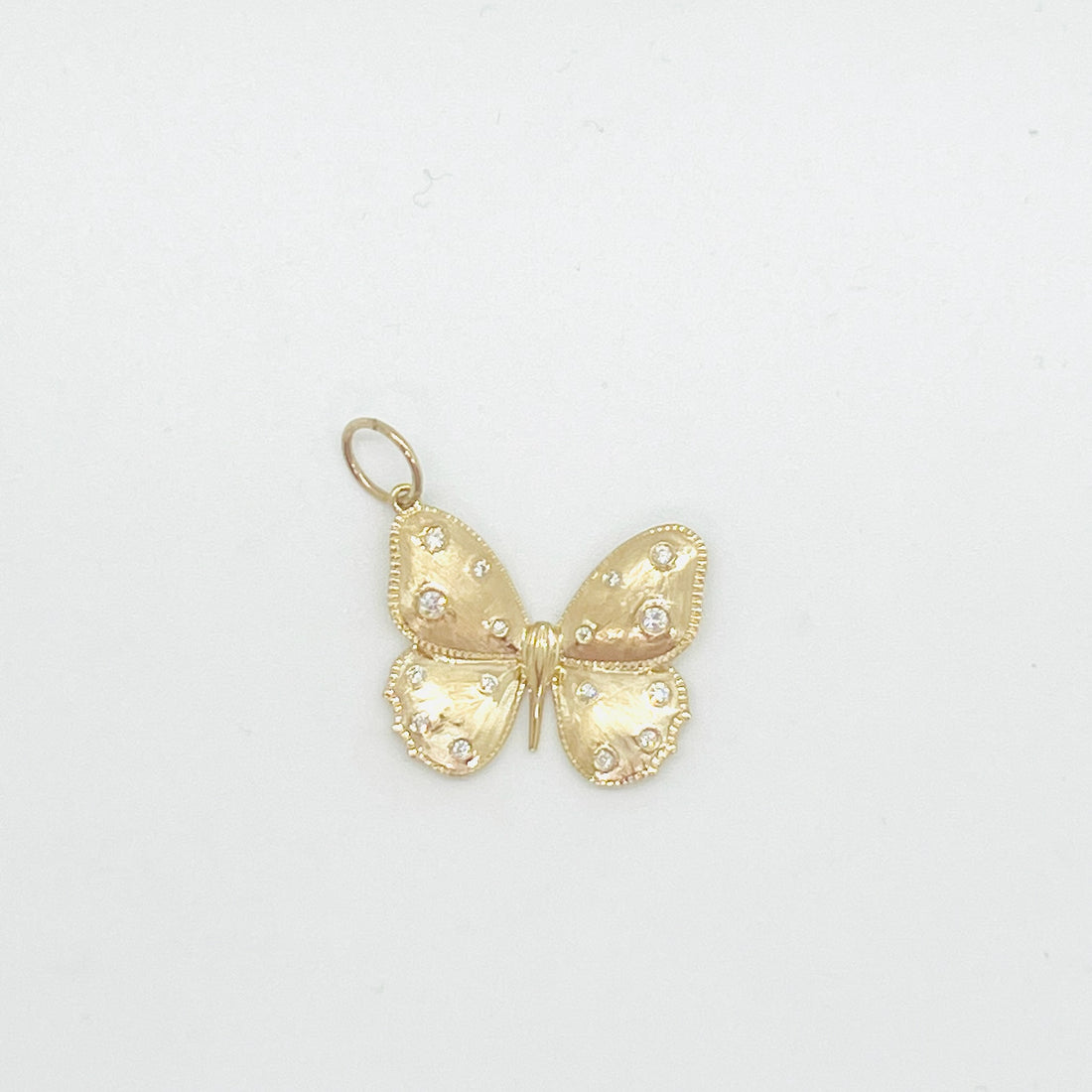 fly fly butterfly charm