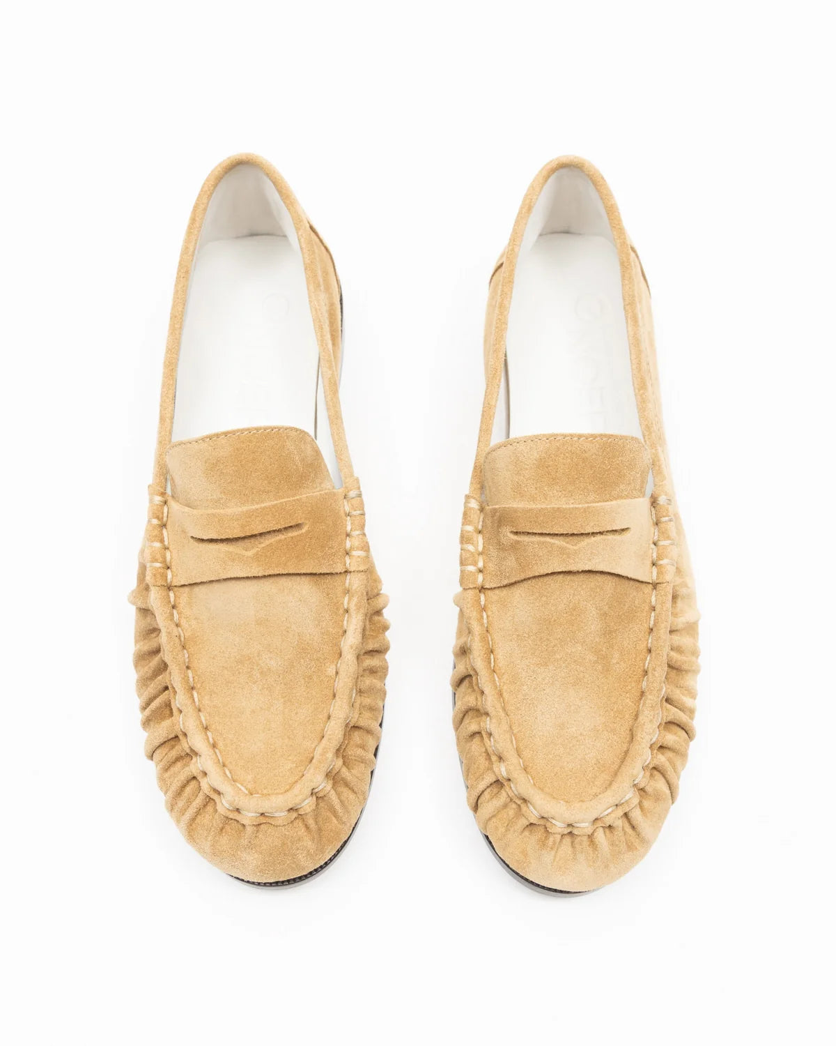 Oncept Dover women's ginger leather penny loafer, additional view