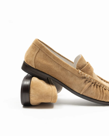 Oncept Dover women's ginger leather penny loafer, additional view