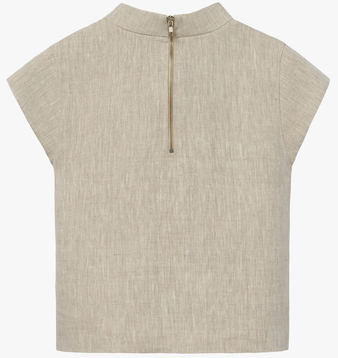 the AUDREY in tan linen