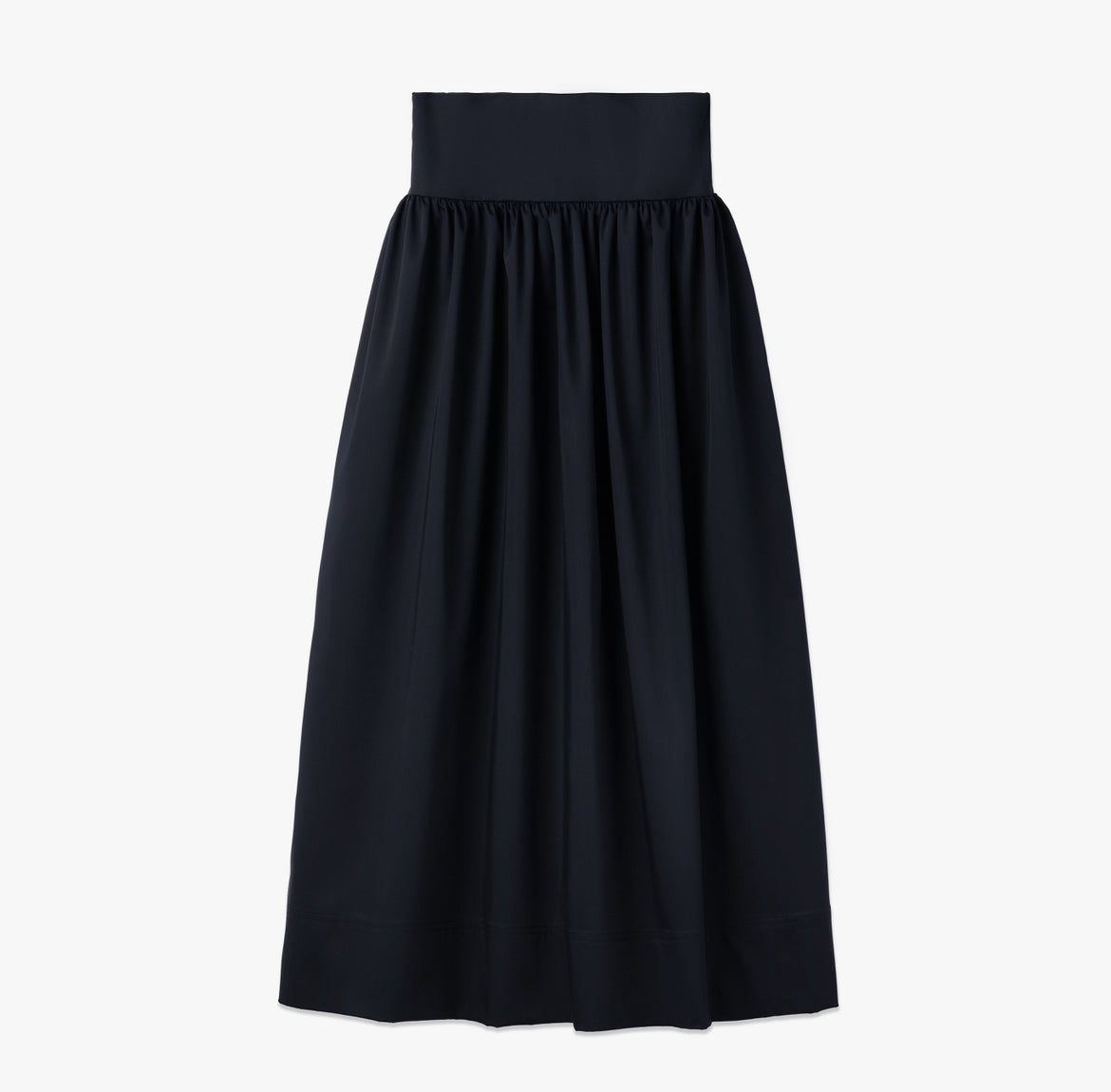the BELLE pleated skirt in black