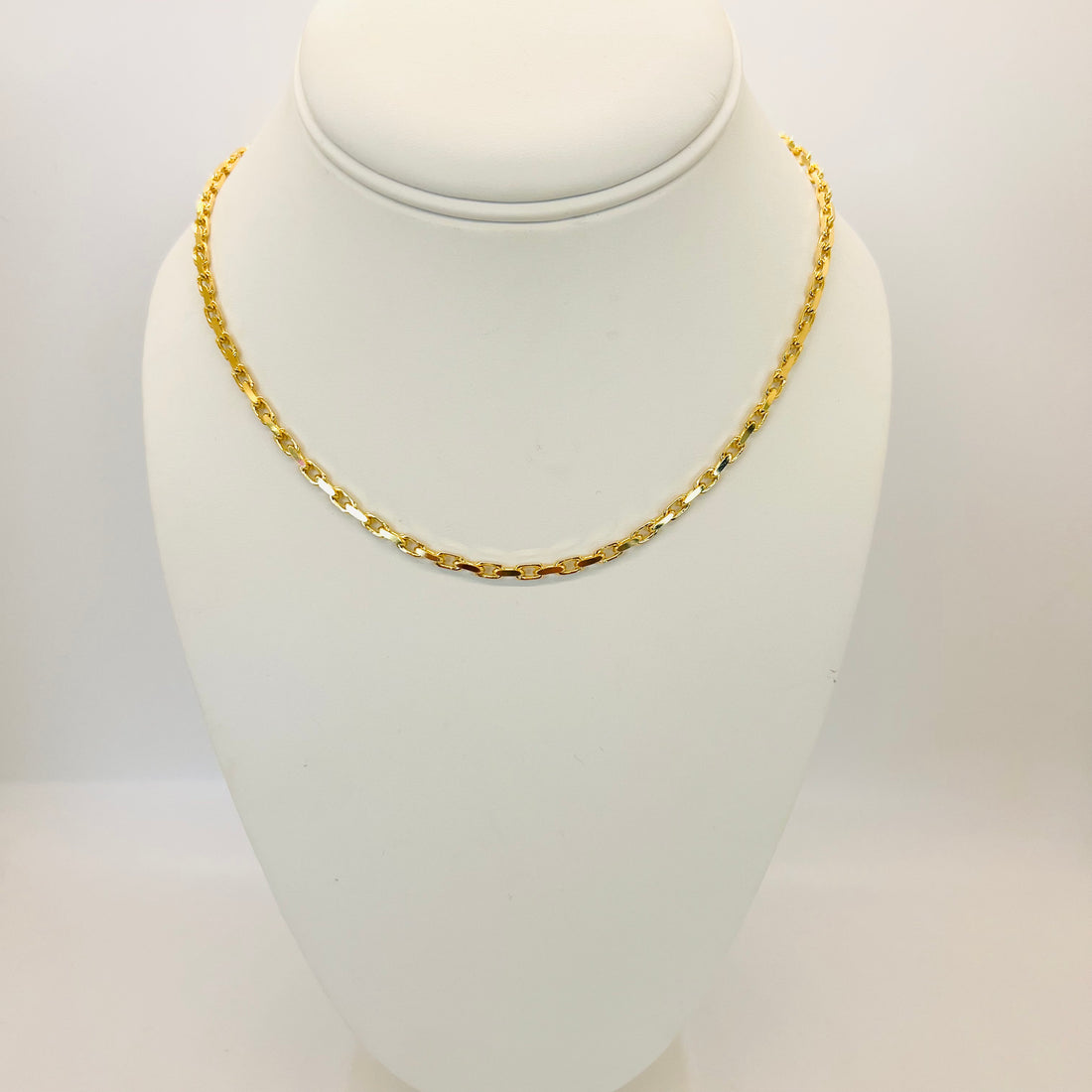 14k gold hermes necklace