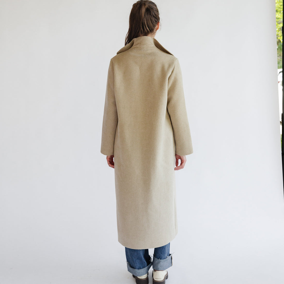 the AMANDA coat in camel