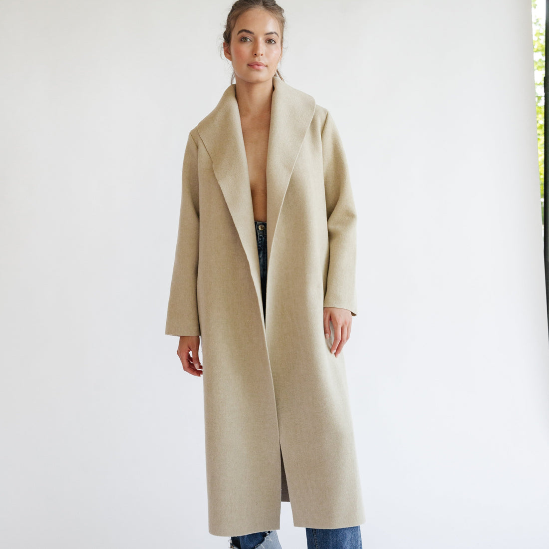 the AMANDA coat in camel