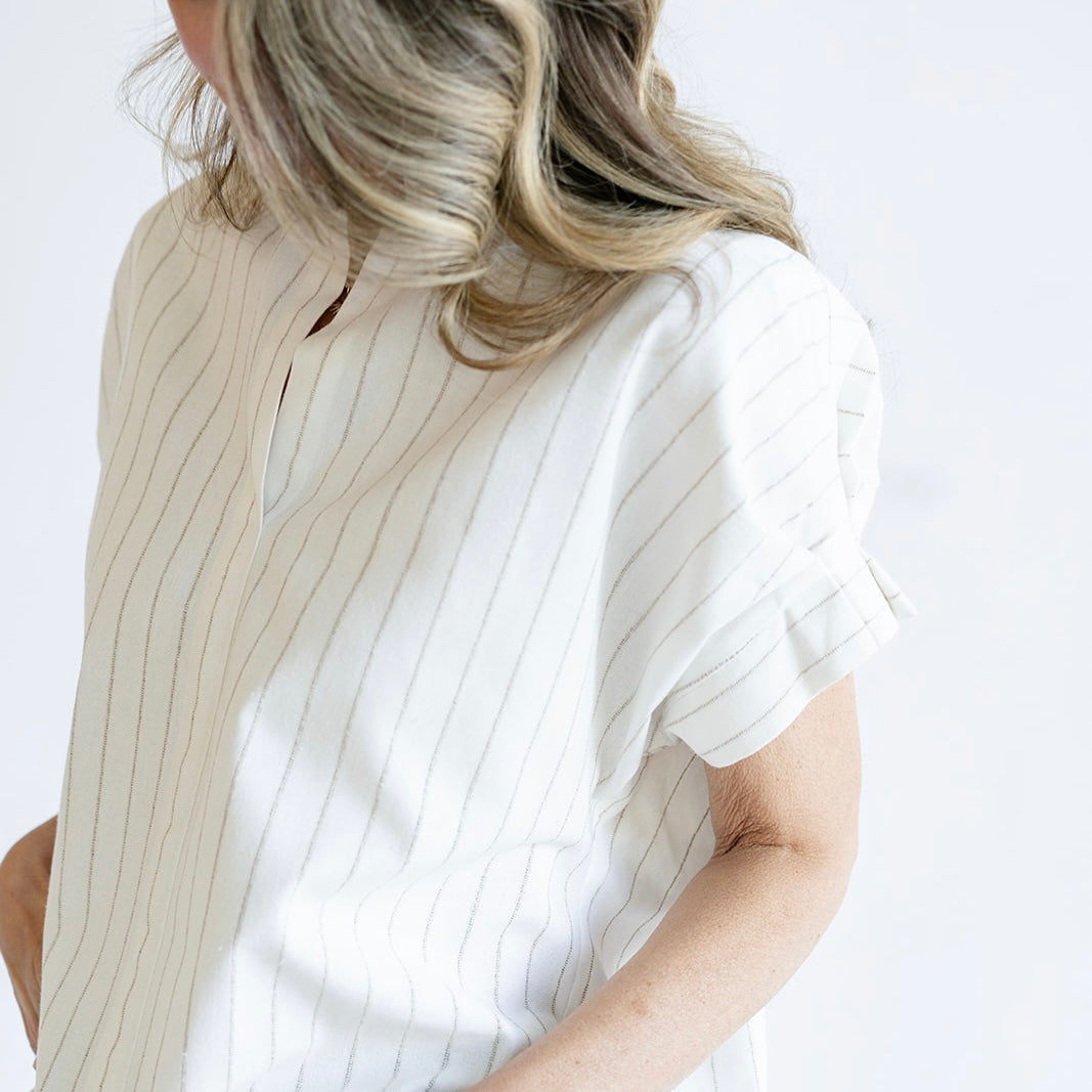 the RENEA in white neutral stripe