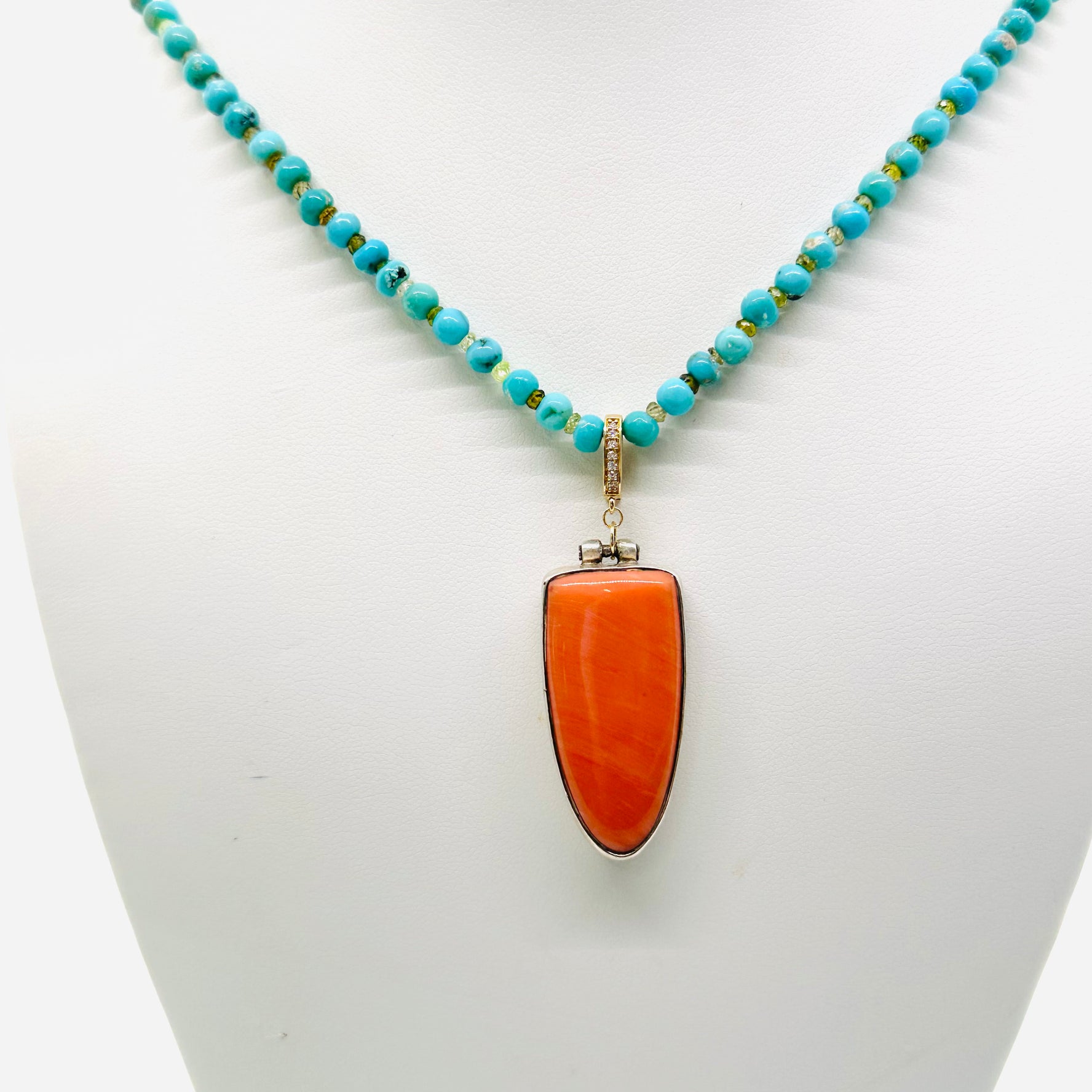 turquoise bead necklace