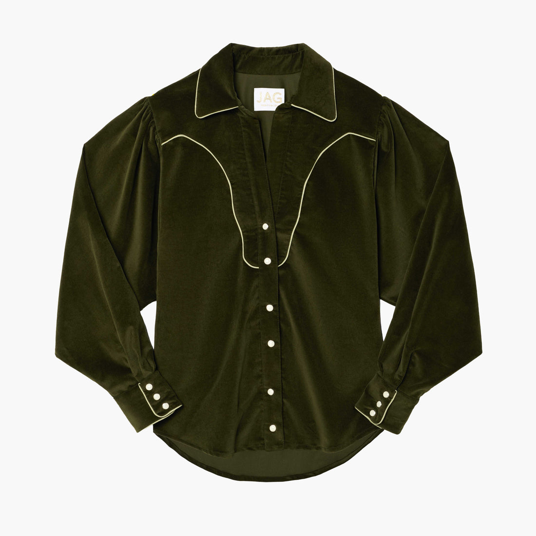 The DOLLY in Olive Velvet