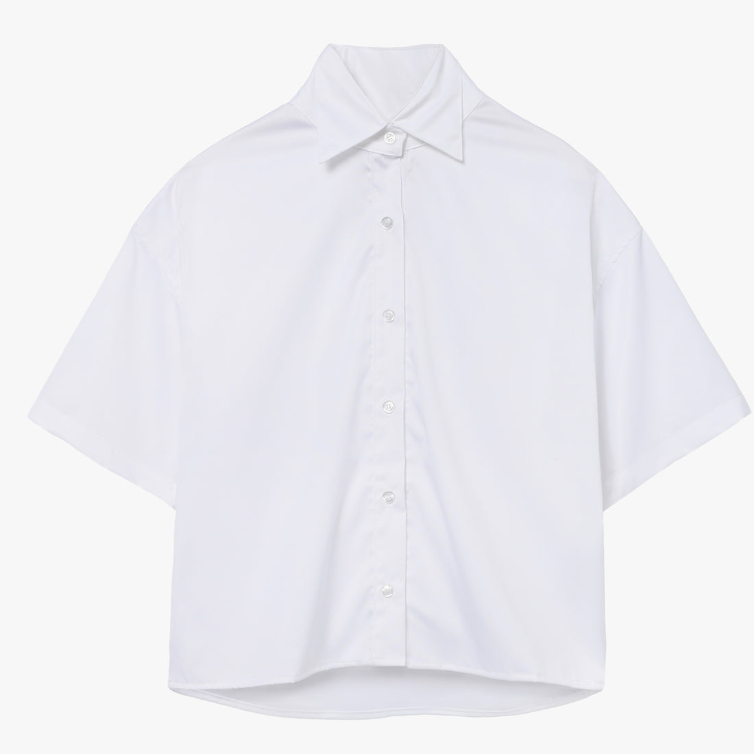 The GEORGIE Top in Italian Shirting
