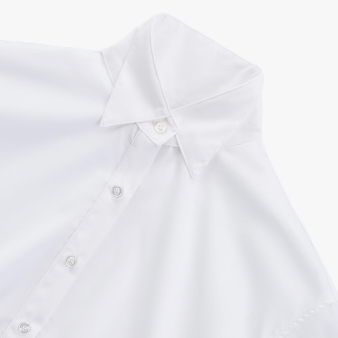 The GEORGIE Top in Italian Shirting